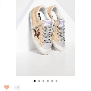 Golden Goose Sneakers Sz 6/36. Cappuccino/leopard